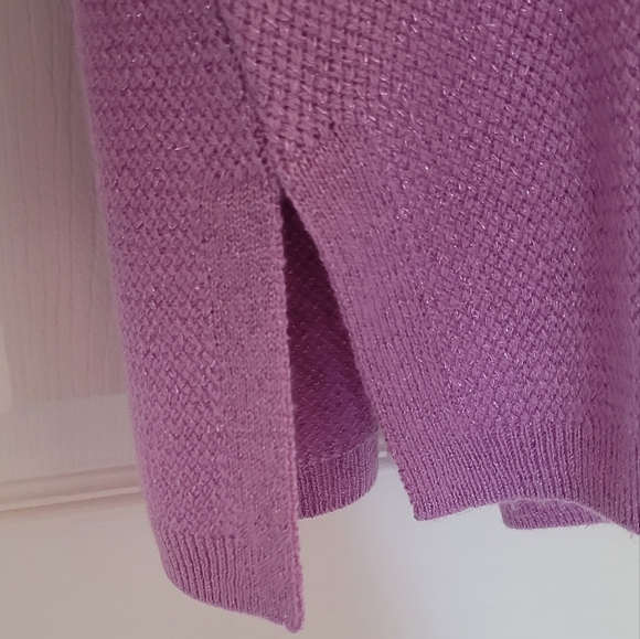 Tommy Bahama wool cashmere blend sweater with light metallic size M - Picture 6 of 8